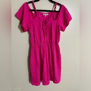 Gently used pink summer fun dress